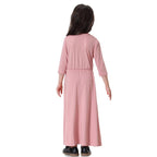 Young Girls Abaya Middle East Arab Clothing Kids School Wear
