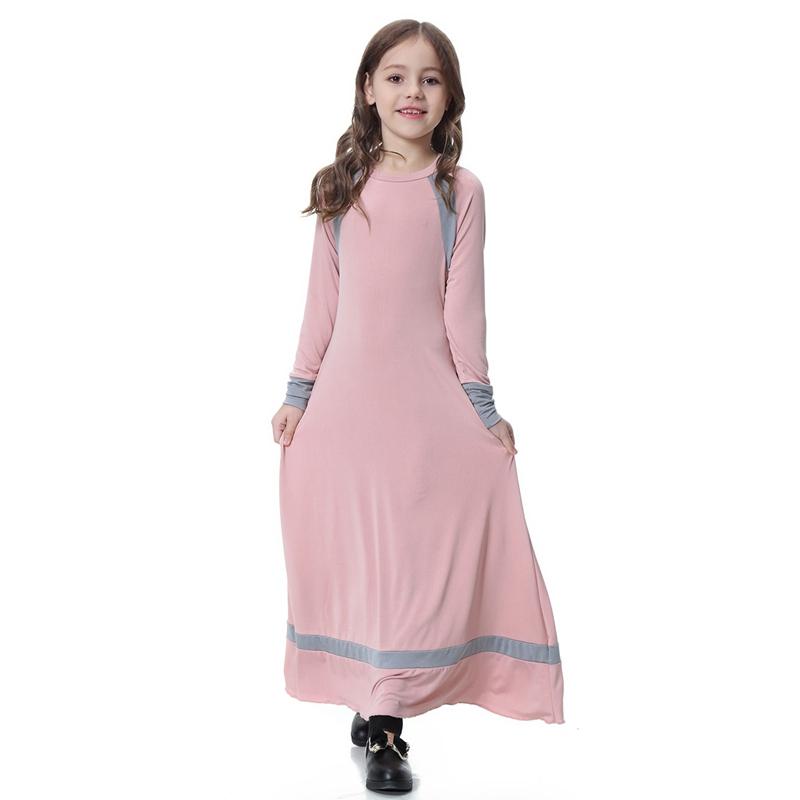 Middle East Arab Clothing Girls Outfits Abaya Dress