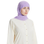 Chiffon Hijab Scarf Set With Underscarf Cap