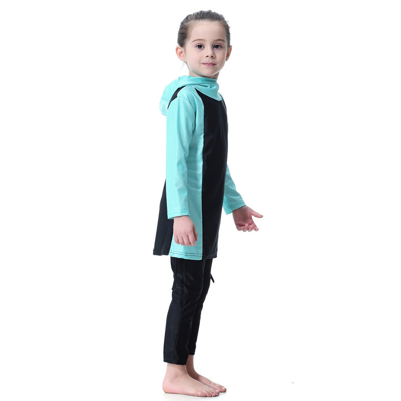 Muslim Child Burkinis Girl Swimwear Swimsuit