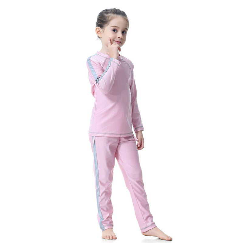 Muslim Girl Swimwear Swimsuit Burkinis Child