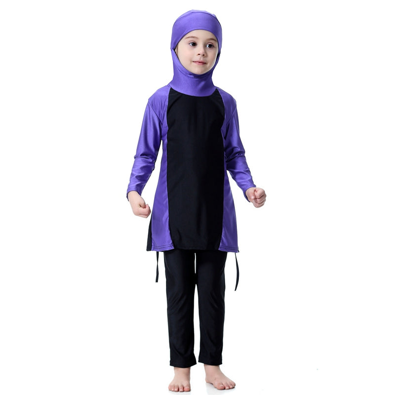 Muslim Child Burkinis Girl Swimwear Swimsuit