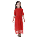 Middle East Arab Kids Clothes Girl Fashion Mesh Dress